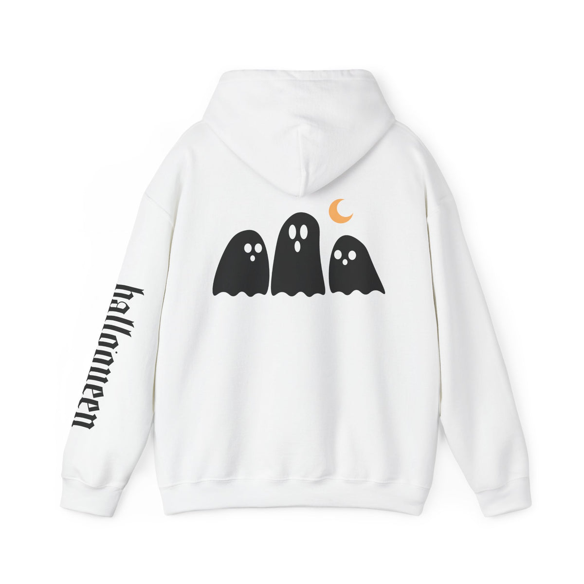 Halloween Hoodie — “Here for the Boos”
